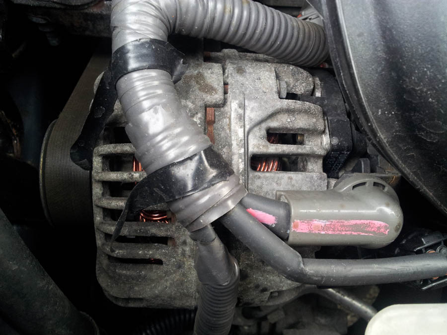 Toyota Avensis T3-X alternator-pulley